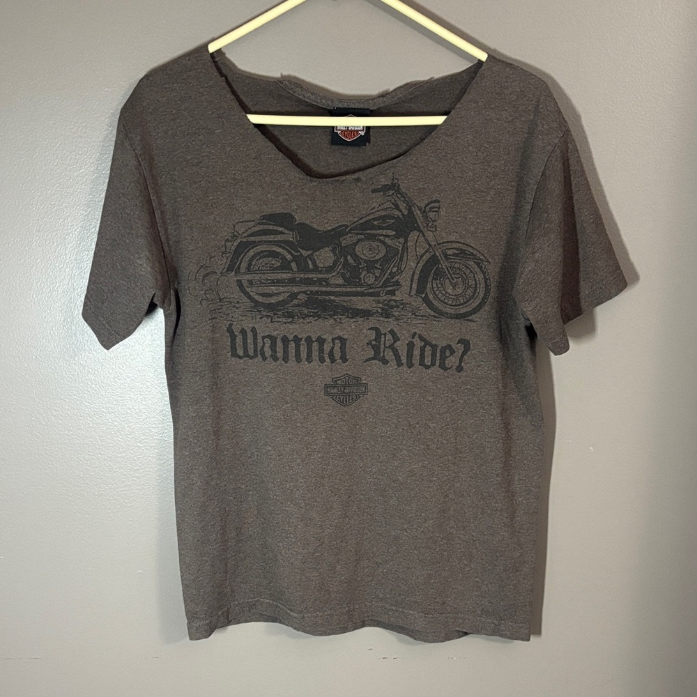 Harley-Davidson Charcoal Tee